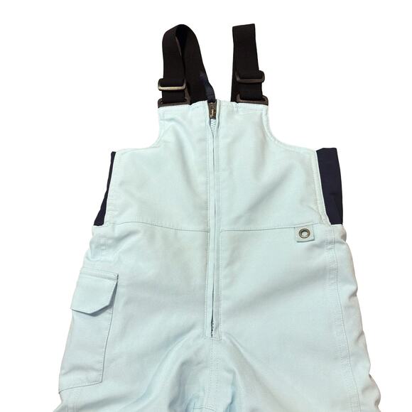 Burton Maven Snow Bib Aqua Room to Grow Bib Pants Toddler Youth 3T - Picture 7 of 11